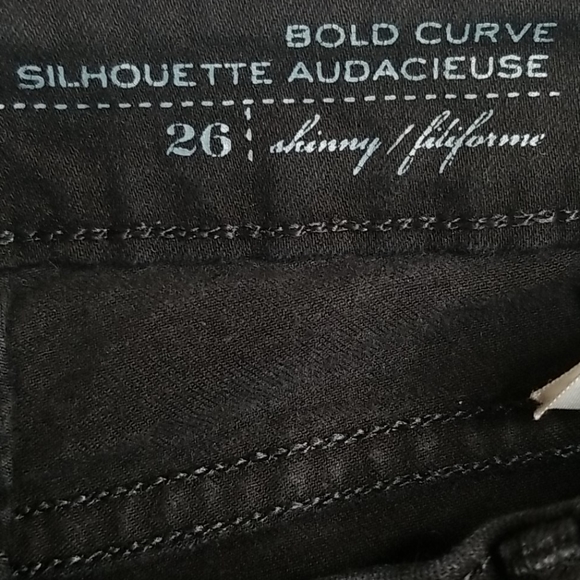 Levis skinny bold curve stretch black jeans - Picture 9 of 11
